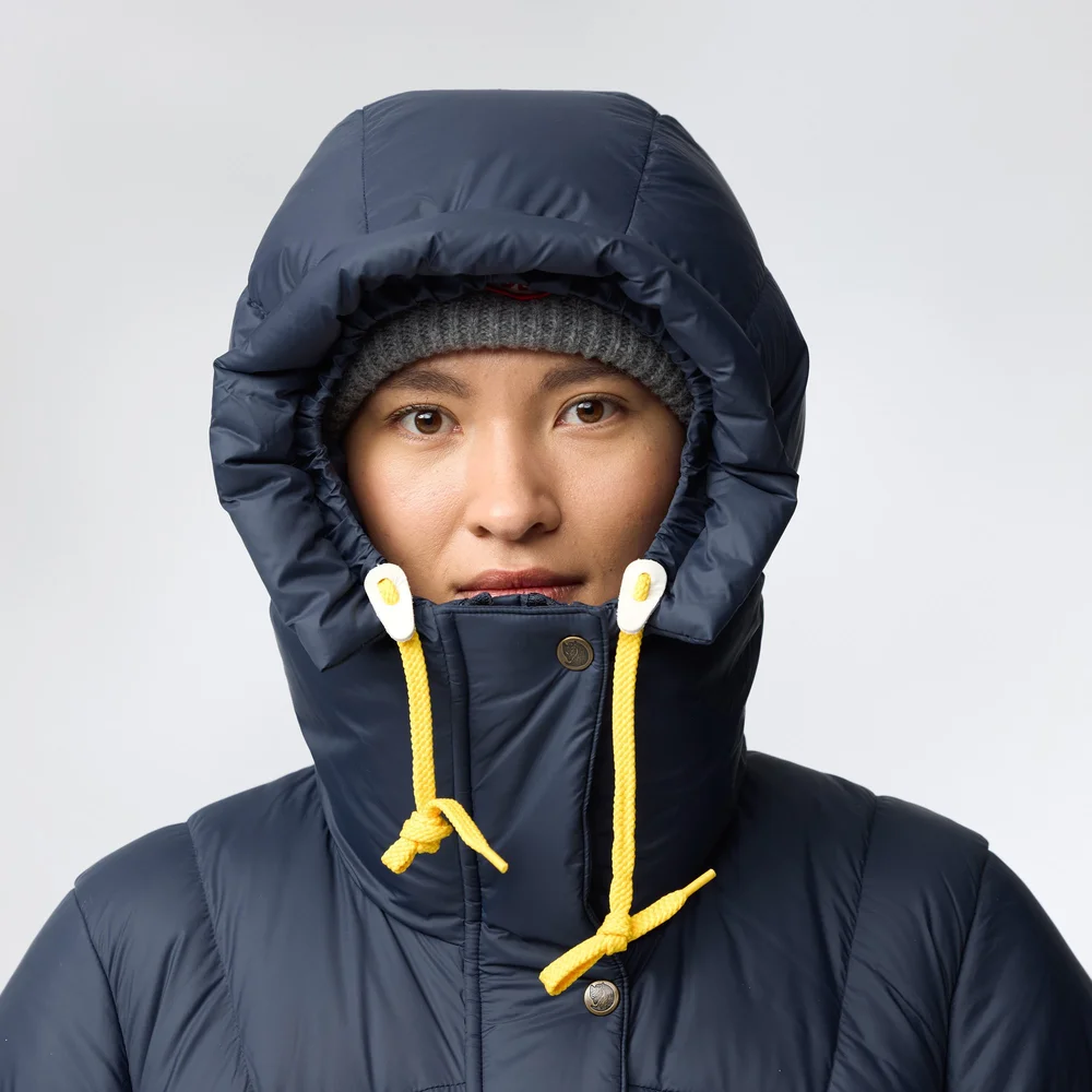 Fjällräven Women's Expedition Long Down Parka Dark Oak v:9107909