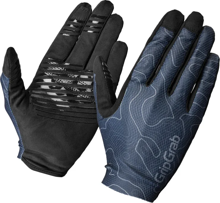 Gripgrab Rebel Full Finger Summer Gloves Navy Blue v:8018027 Gripgrab Rebel Full Finger Summer Gloves Navy Blue v:8018027
