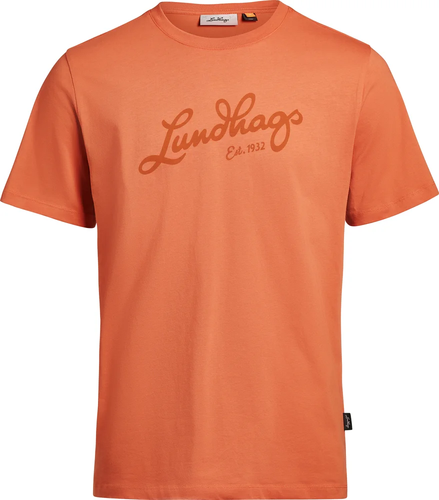 Lundhags Men’s Järpen Logo T-Shirt Cayenne v:2198561 Lundhags Men’s Järpen Logo T-Shirt Cayenne v:2198561