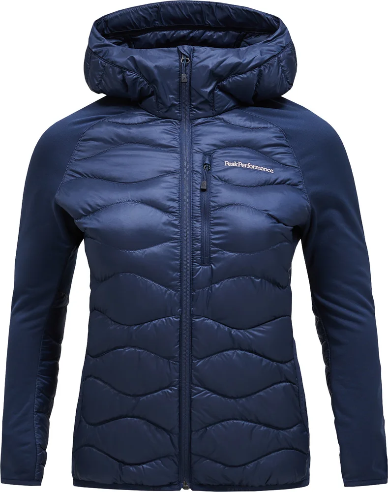 Peak Performance Women’s Helium Down Hybrid Hood Blue Shadow v:5743069 Peak Performance Women’s Helium Down Hybrid Hood Blue Shadow v:5743069