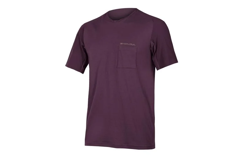 Endura Sykkeltrøye GV500 Foyle T Aubergine v:4935166