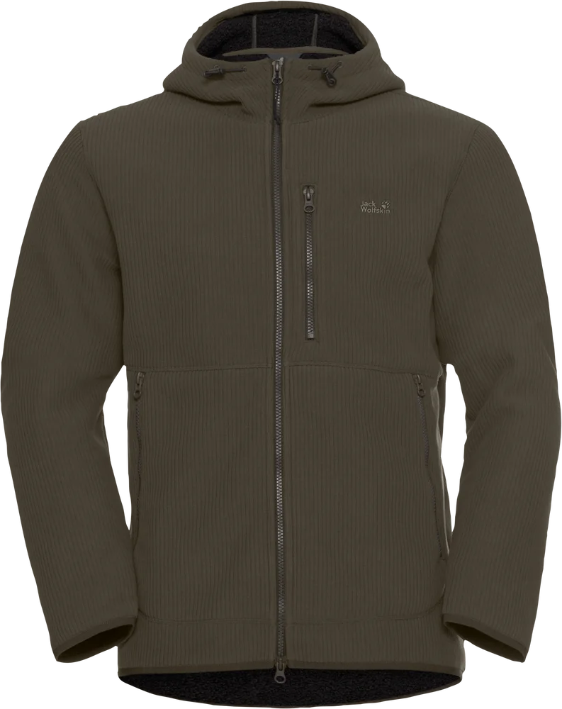 Jack Wolfskin Men’s Lake Ridge Hooded Jacket Obsidian Moss v:8263942 Jack Wolfskin Men’s Lake Ridge Hooded Jacket Obsidian Moss v:8263942