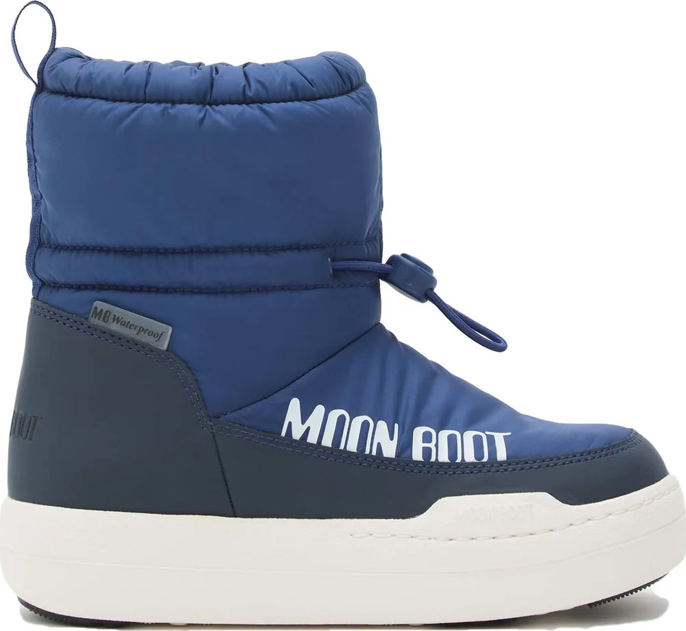 Moon Boot Juniors’ Park Tube Mid Waterproof Blue Navy v:7218178 Moon Boot Juniors’ Park Tube Mid Waterproof Blue Navy v:7218178