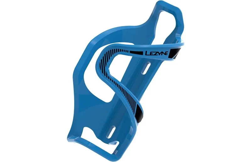 Flaskeholdere Lezyne Flow Cage SL Enhanced – Left Blue v:7365454 Flaskeholdere Lezyne Flow Cage SL Enhanced – Left Blue v:7365454
