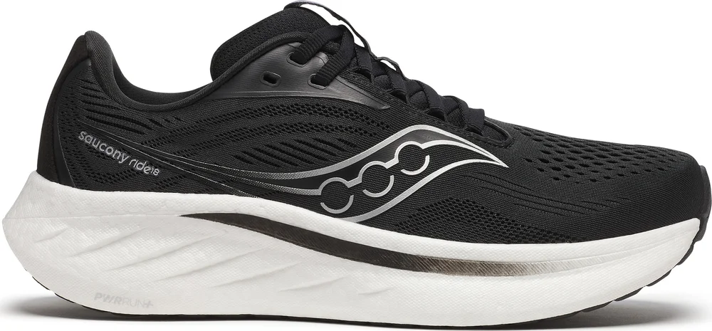 Saucony Women’s Ride 18 Black/white v:5629959 Saucony Women’s Ride 18 Black/white v:5629959