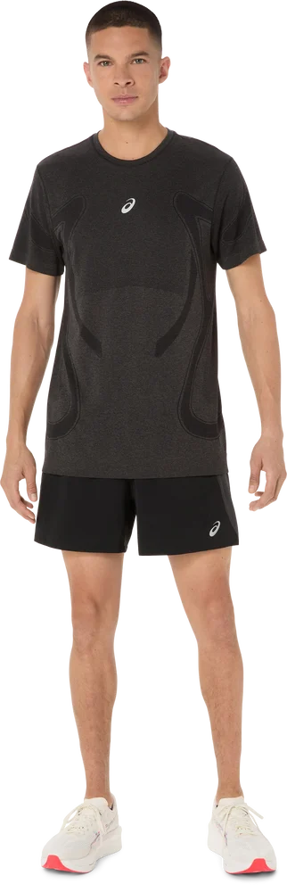 Asics Men´s Road Seamless Ss Top Performance Black v:7846731 Asics Men´s Road Seamless Ss Top Performance Black v:7846731