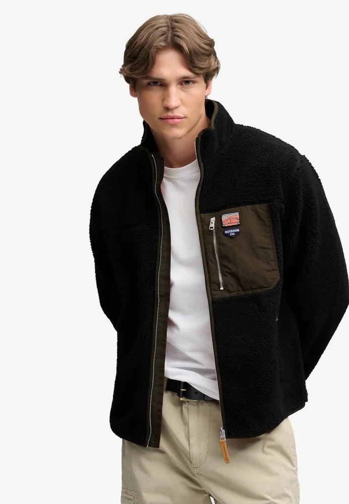 VINTAGE RETRO FULL ZIP FLEECE v:6157129