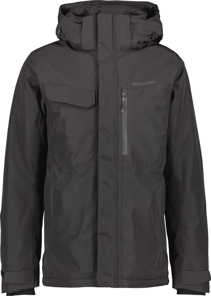 Didriksons Men's Stefan Jacket Black v:4795837