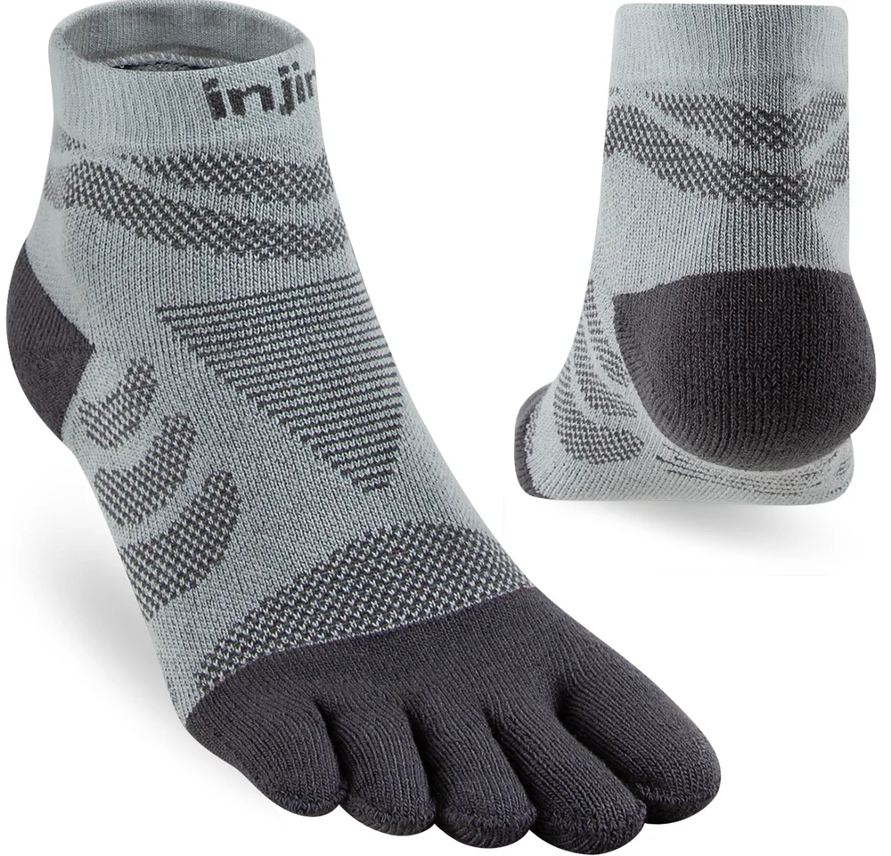 Injinji Women’s Ultra Run Mini-Crew Slate v:7173202 Injinji Women’s Ultra Run Mini-Crew Slate v:7173202
