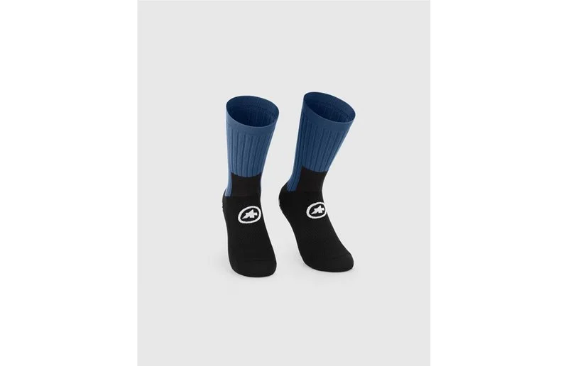 Cykelstrømper Assos Socks TACTICA T5 Stone Blue v:8307427