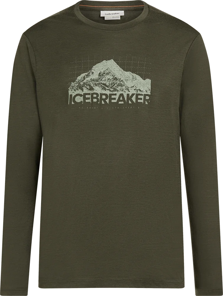 Icebreaker Men’s 150 Tech Lite Tee Aoraki Explorer Dk Loden v:1857497 Icebreaker Men’s 150 Tech Lite Tee Aoraki Explorer Dk Loden v:1857497