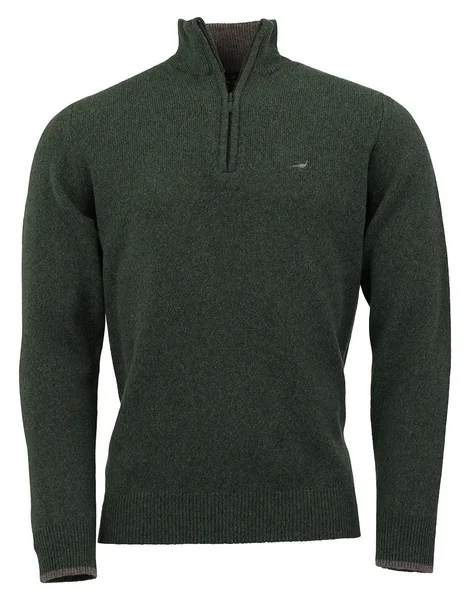Brompton Zip-Neck Loden v:9915595
