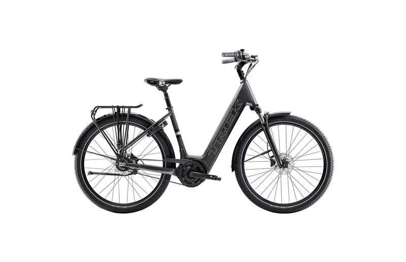 Elsykkel Trek District+ 3 Lowstep Belt 800Wh Lithium Grey v:5717381 Elsykkel Trek District+ 3 Lowstep Belt 800Wh Lithium Grey v:5717381