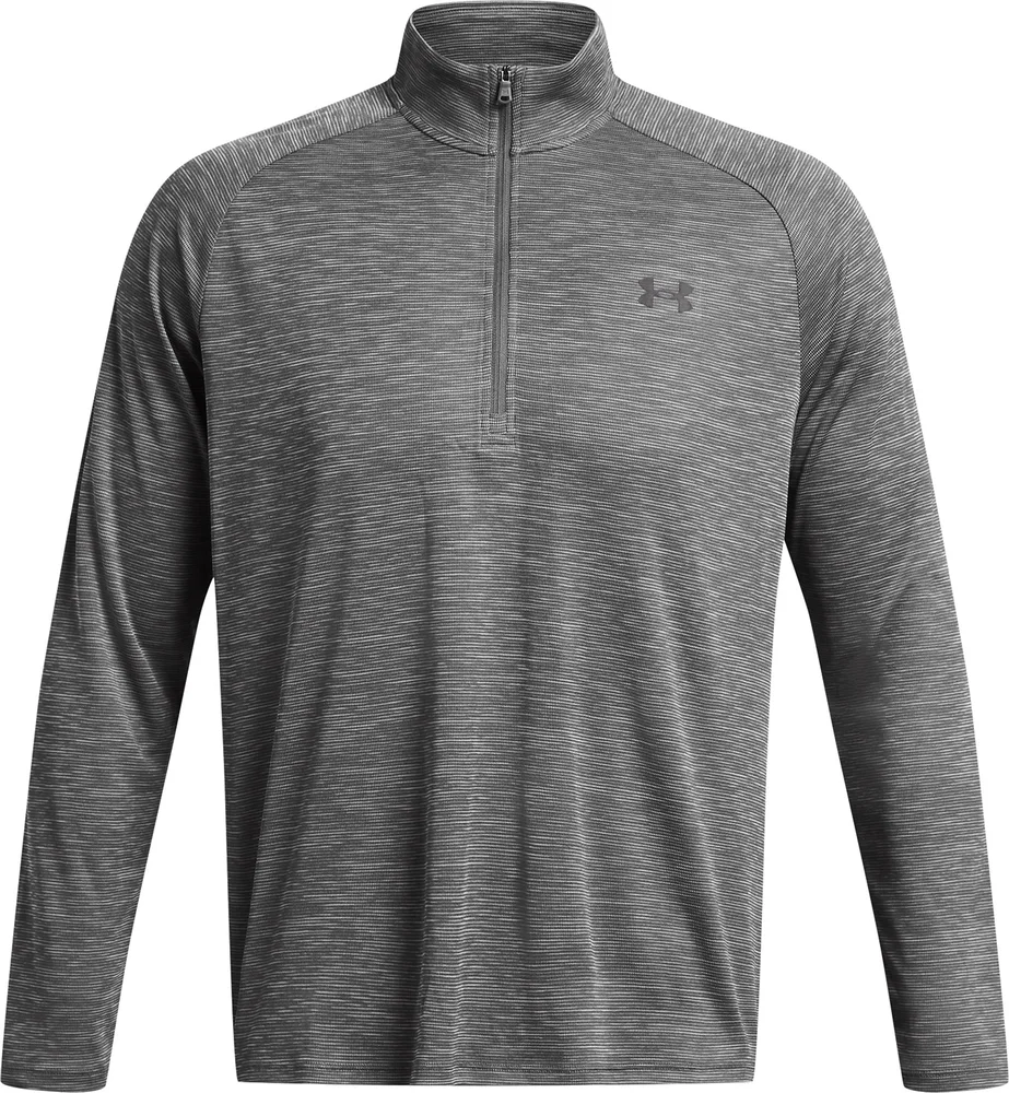 Under Armour Tech Textured 1/2 Zip Castlerock v:2180149