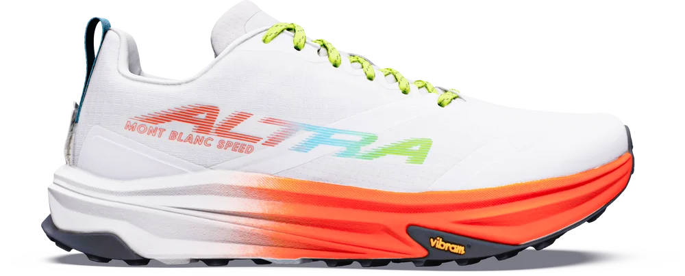 Altra Men's Mont Blanc Speed White/Fiery Coral/Vapor Blue v:1187681