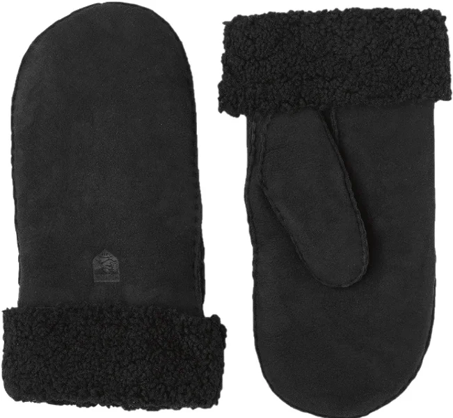 Sheepskin Mitt Black v:7061571