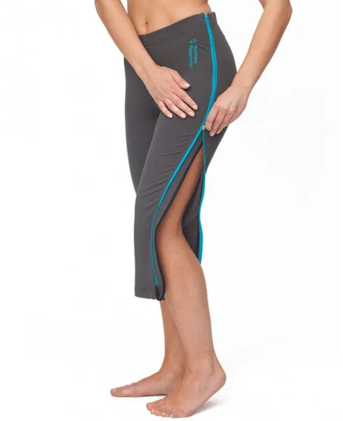 Ziplongs 3/4 Microfleece W’s Mørk Grå v:9933148