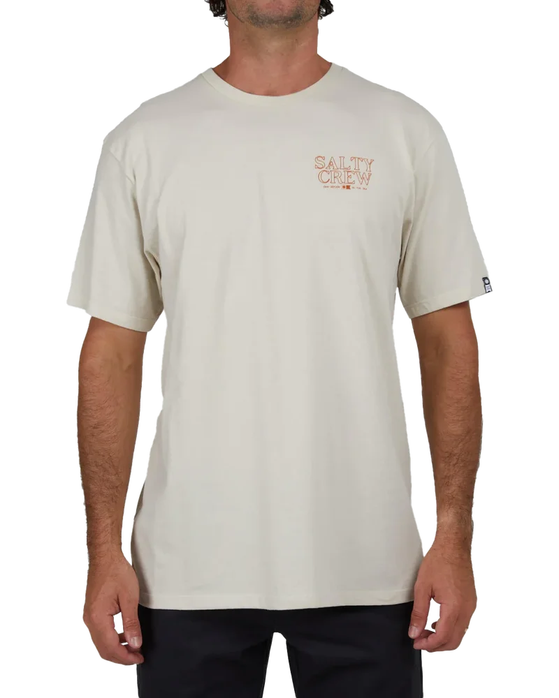 Salty Crew Men’s Brother Bruce Premium S/S Tee Bone v:6647234
