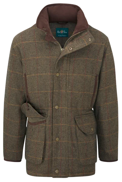 M’s Combrook Waterproof Tweed Shooting Field Coat Teak v:7605966