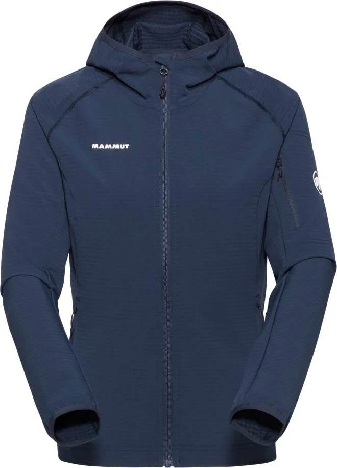 Mammut Women’s Madris Light ML Hooded Jacket Marine v:3546525 Mammut Women’s Madris Light ML Hooded Jacket Marine v:3546525
