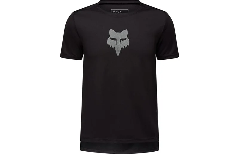 Sykkeltrøye Fox Jersey Yth Ranger SS Fox Head Black v:7620650