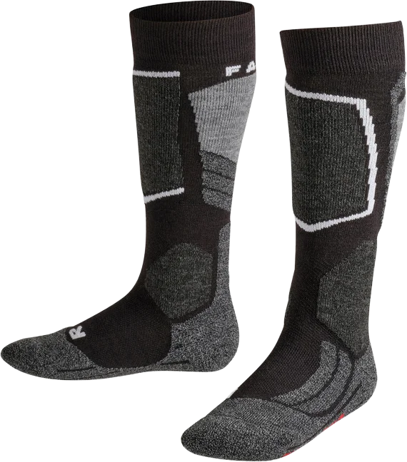 Falke Kid’s SK2 Skiing Knee-High Socks Black Mix v:7337680
