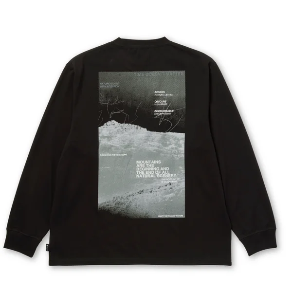 Campscape L/S T-Shirt Black v:4296390