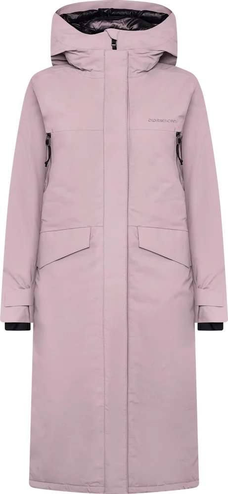 Didriksons Women's Neja Parka Long Lilac Haze v:9353074
