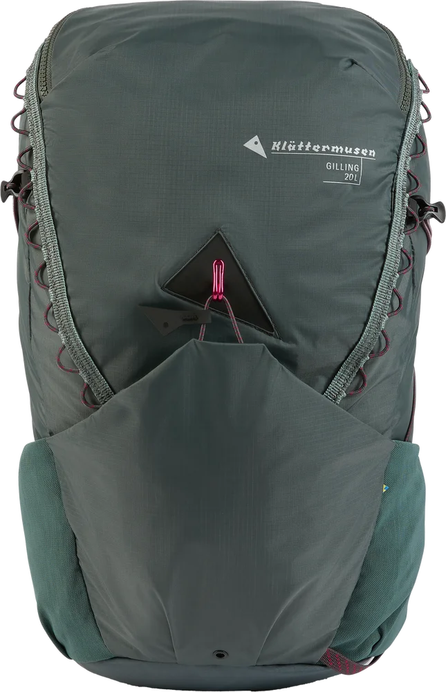 Klättermusen Gilling Backpack 20L Dark Teal v:2311385 Klättermusen Gilling Backpack 20L Dark Teal v:2311385