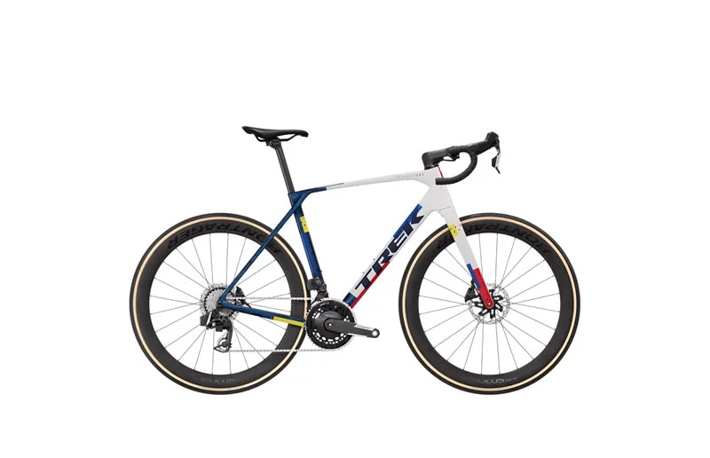 Racersykkel allround Trek Domane SLR 7 AXS Gen 5 Navy Smoke/Trek White v:1259306