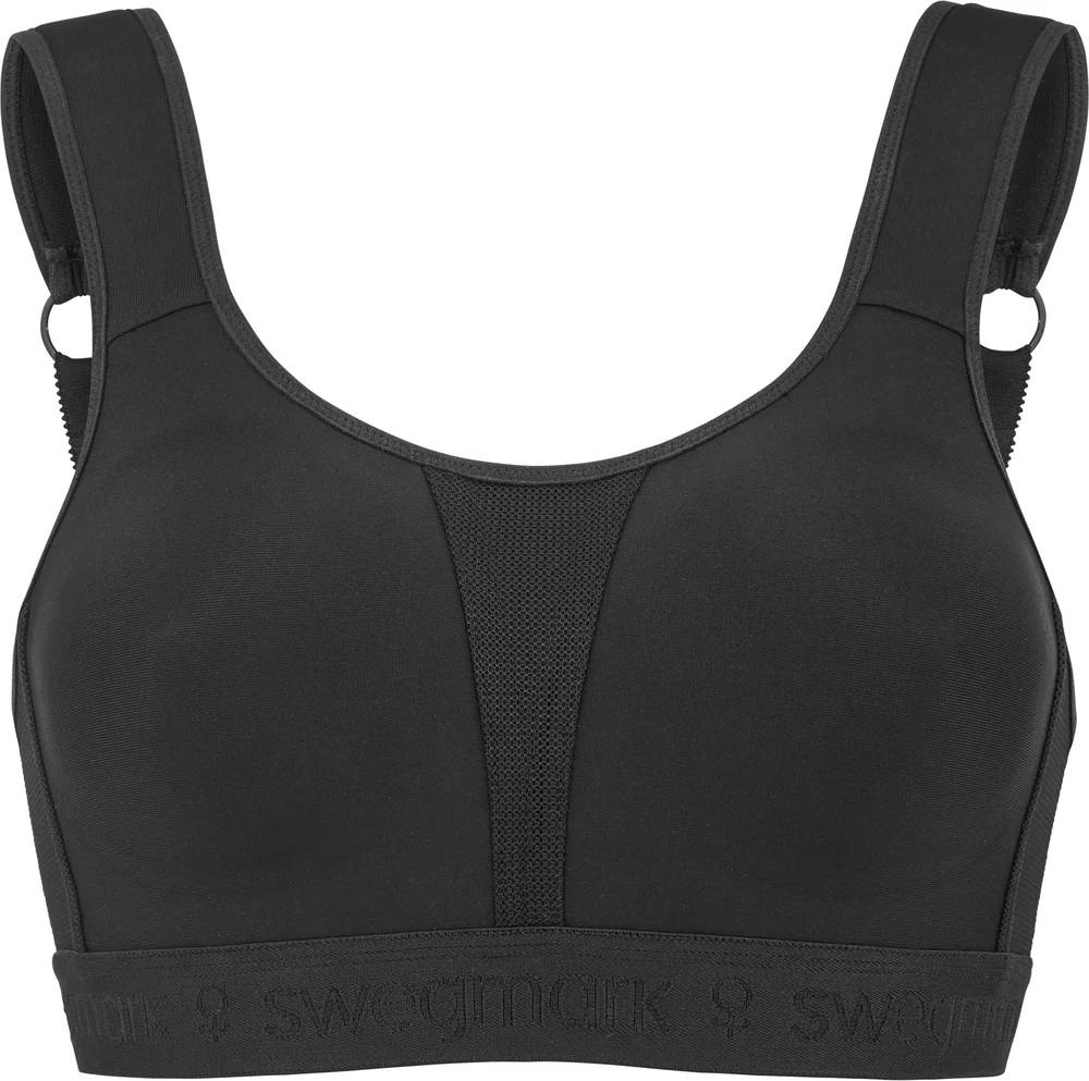 Swegmark Kimberly Iconic Sport Bra Black v:6805476