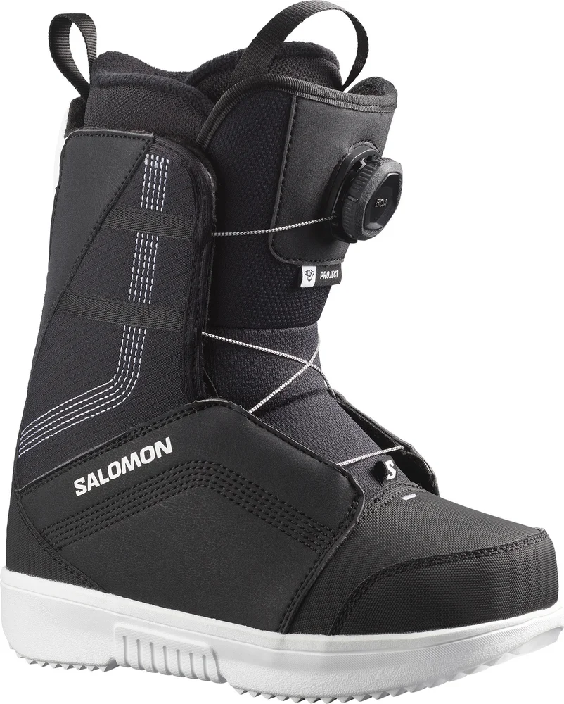 Salomon Juniors' Project Boa Black/Black/White v:6545295