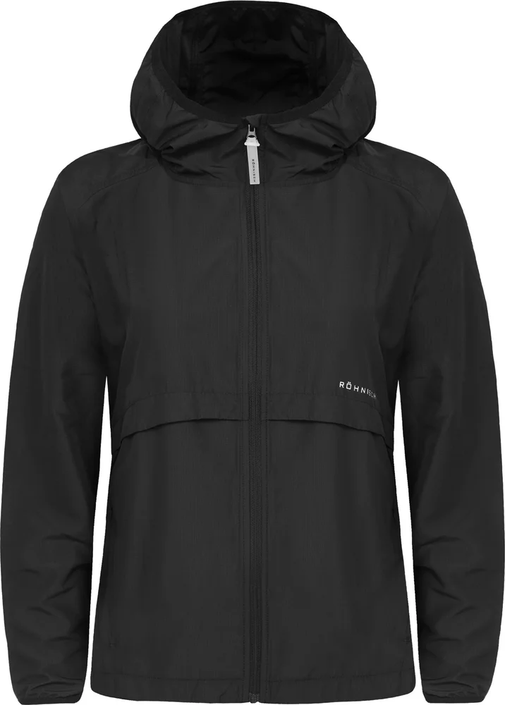 Röhnisch Women’s Wind Shield Run Jacket Black v:5894934