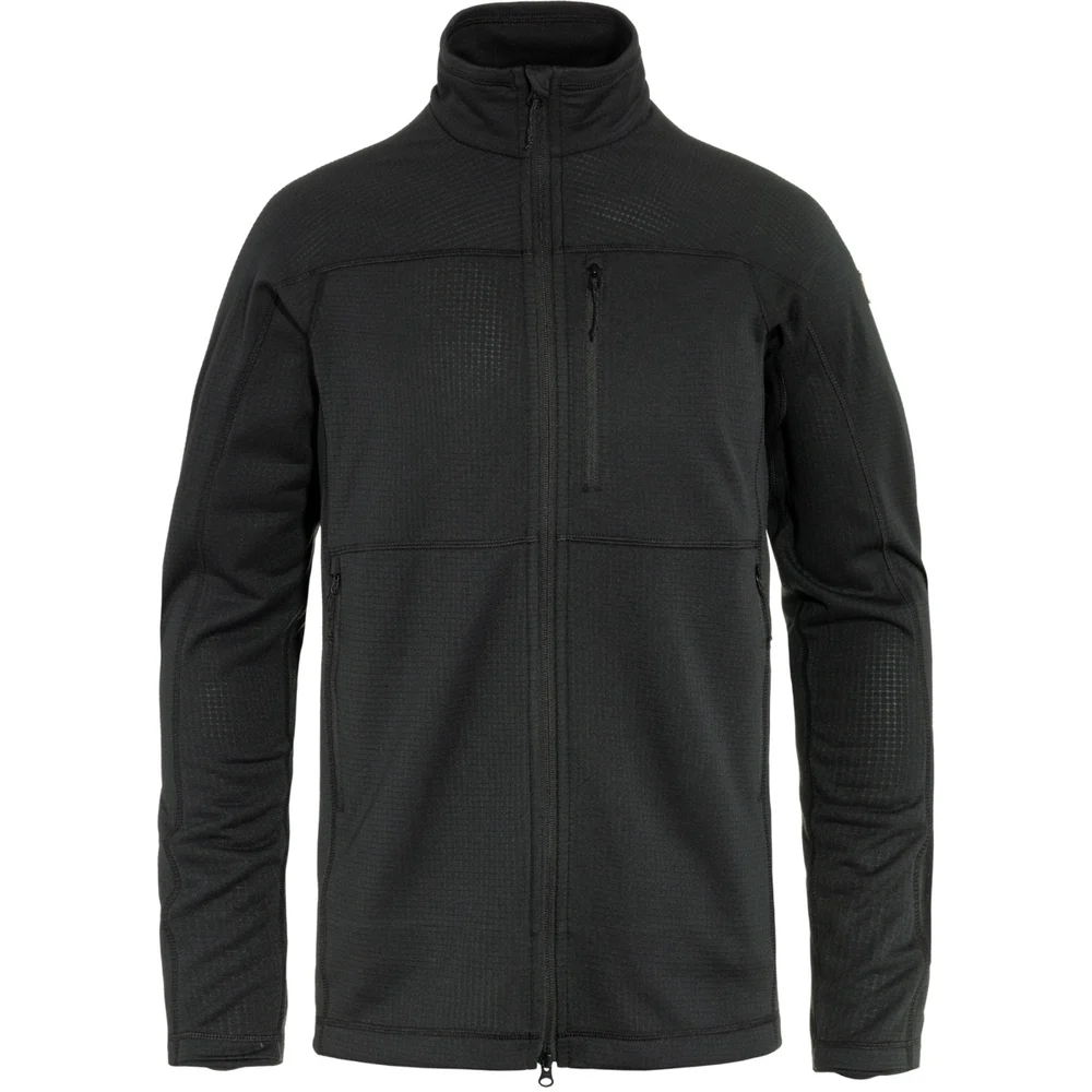 Fjällräven Men’s Abisko Lite Fleece Jacket Black v:1096141