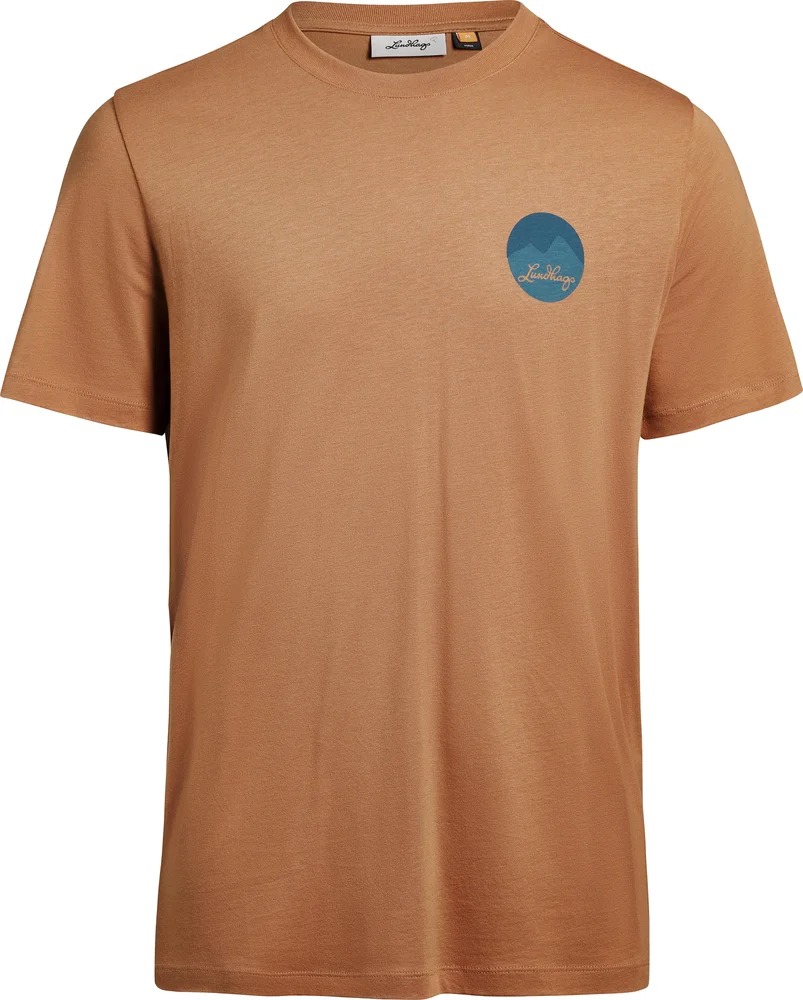 Lundhags Women's Järpen Printed T-Shirt Hazel v:2109096