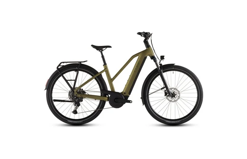 Elsykkel hybrid Cube Touring Hybrid Pro 800 Mid Goldenlime/Black v:1628246