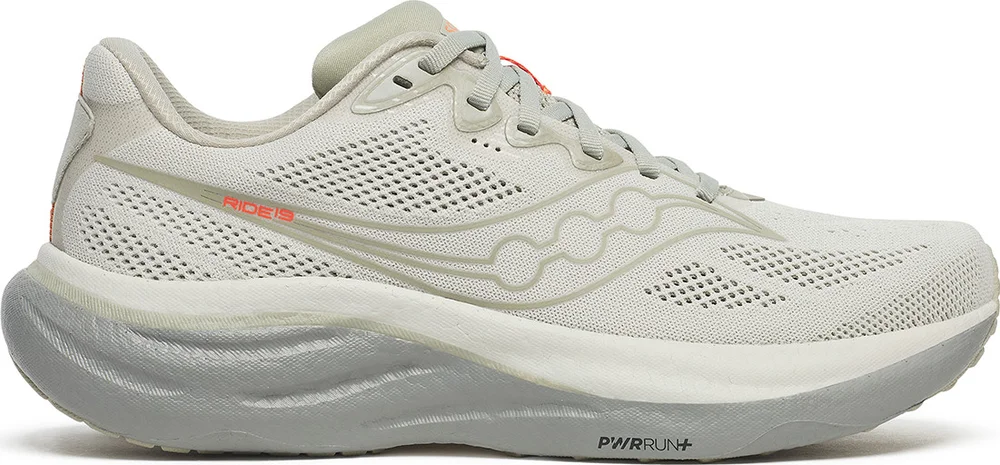 Saucony Men’s Ride 19 Birch/Fossil v:8470907 Saucony Men’s Ride 19 Birch/Fossil v:8470907