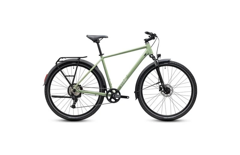 Bysykkel Cube Nature ONE FE High Almondgreen/Green v:3722264 Bysykkel Cube Nature ONE FE High Almondgreen/Green v:3722264