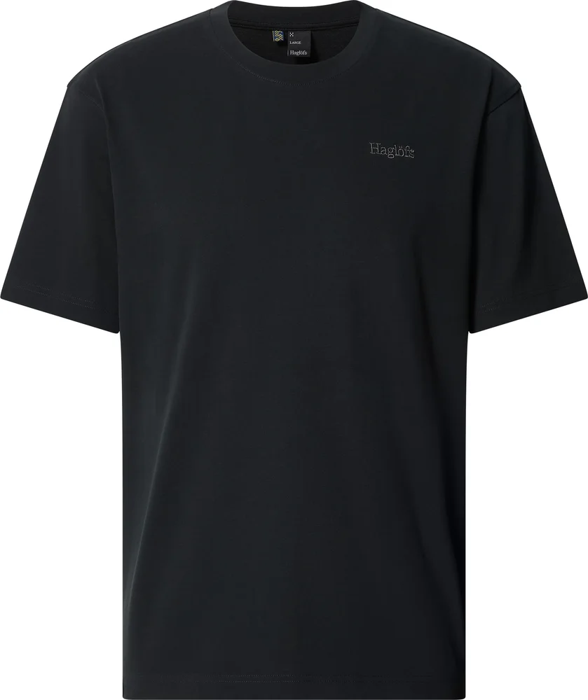 Haglöfs Men’s Haglöfs Tee True Black v:1884732 Haglöfs Men’s Haglöfs Tee True Black v:1884732