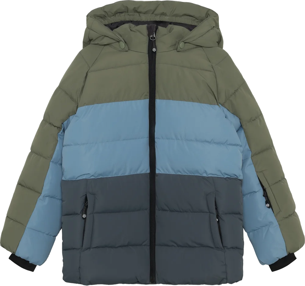 Color Kids Kid´s Ski Jacket -Quilt & Colorblock Windward Blue v:9625353