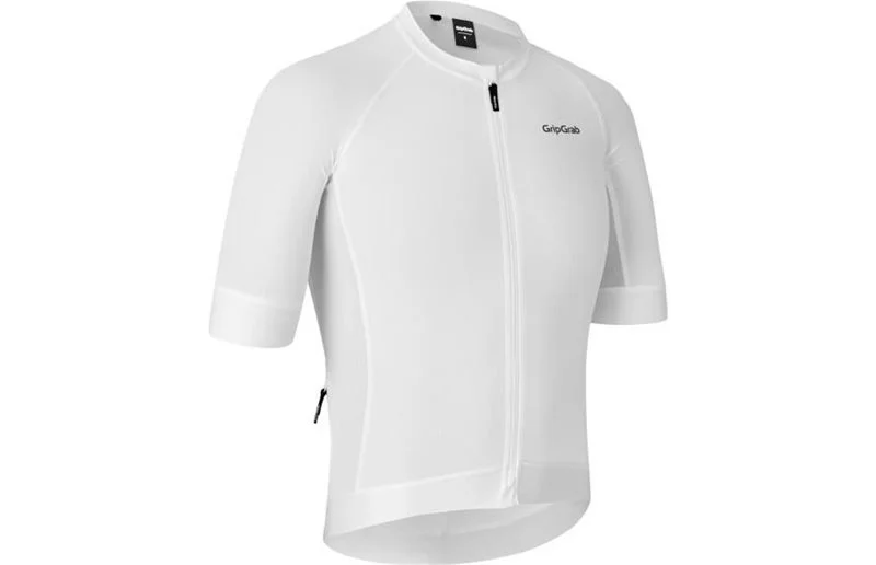Sykkeltrøye GripGrab PACR Short Sleeve Jersey White v:4271750