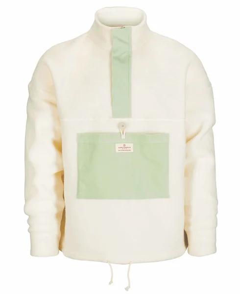 V-Bond Cord Fleece Mens Natural/Lichen Green v:9388478