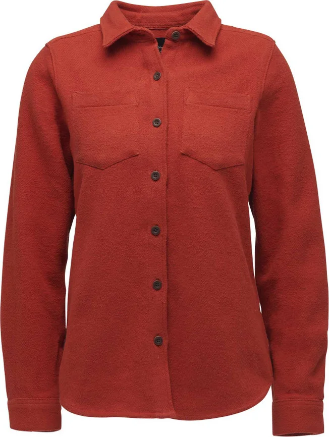 Black Diamond Women's Project Heavy Flannel Red Rock v:8808474