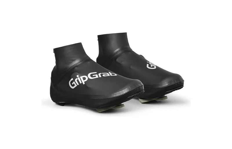 Skoovertrekk GripGrab FastStream Aero Shoe Covers Black v:5464364
