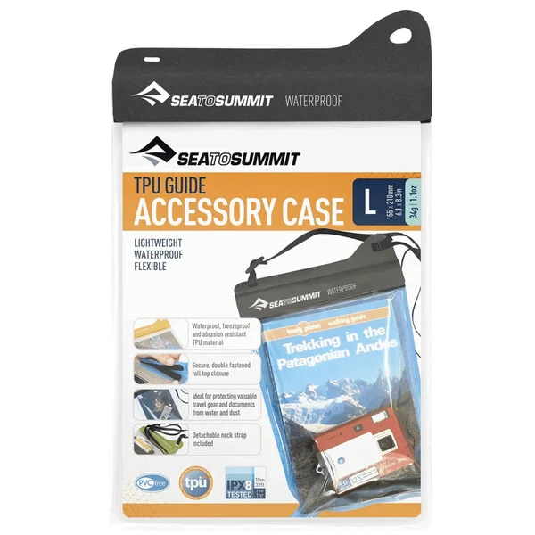 Tpu Accessory Case 155x210mm Waterproof Large Black Clear v:2385520