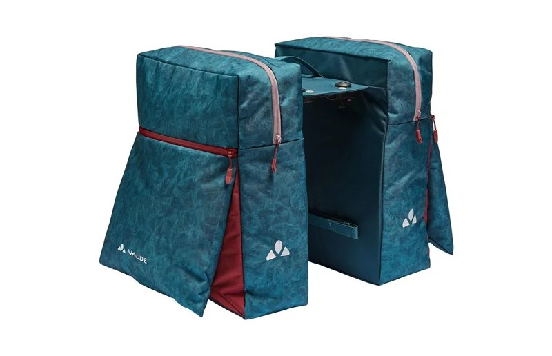 Vaude Sykkelbag Twinzipper (Uniklip 2) Dark Petrol v:5652118
