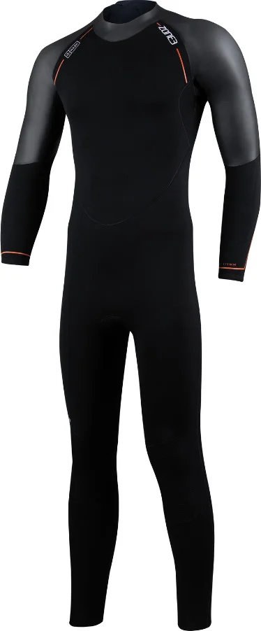 Zone3 Men'SsActive-Flex Wetsuit Black/orange v:5950485