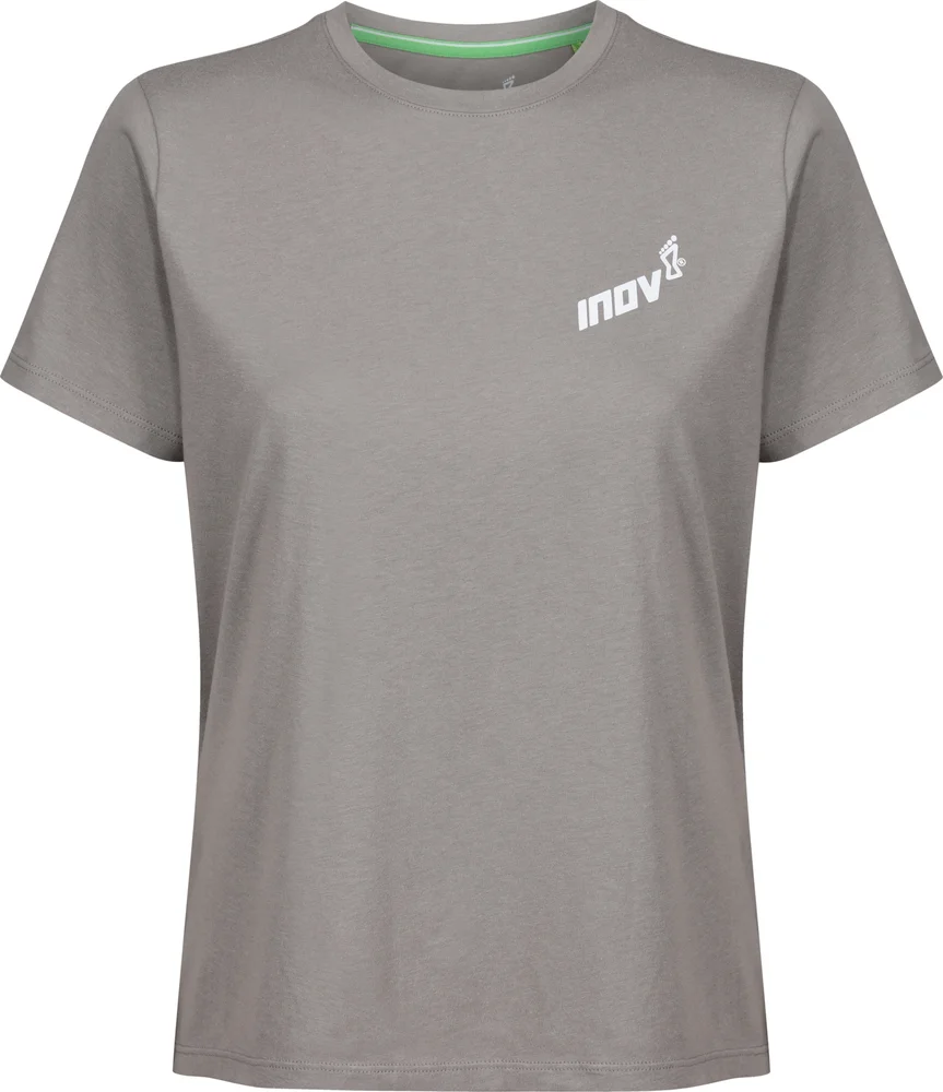 inov-8 Women’s Graphic Tee Short Sleeve Light Grey v:5040117 inov-8 Women’s Graphic Tee Short Sleeve Light Grey v:5040117