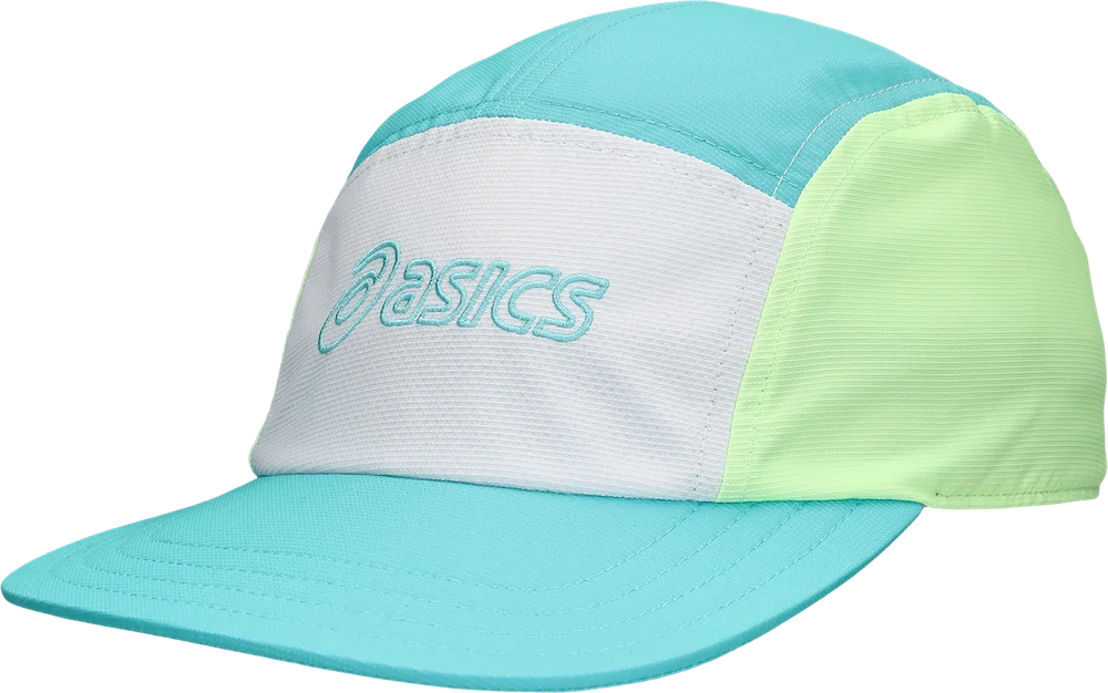Asics Performance Running 5 Panel Cap Energy Aqua/white v:7389646