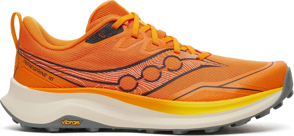 Saucony Men's Peregrine 16 Fuego/cyber v:3759672